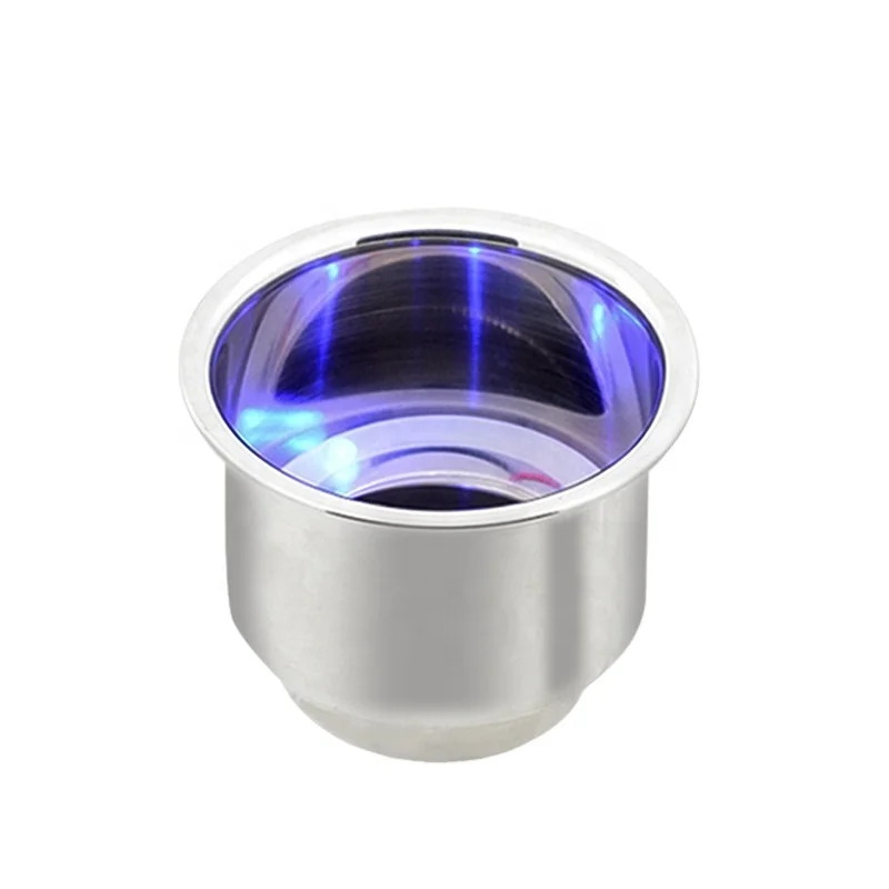 Marine Yacht Car Antislip Waterproof LED Boat Cup Holder