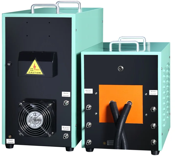 Good quality 40kw Mini Magnetic High Frequency Heating Bolts Induction Heater