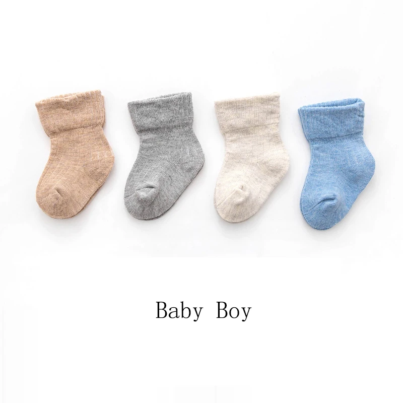 
Wholesale Vivid Color Ruffle Ankle Newborn Crew Baby Socks Cotton 
