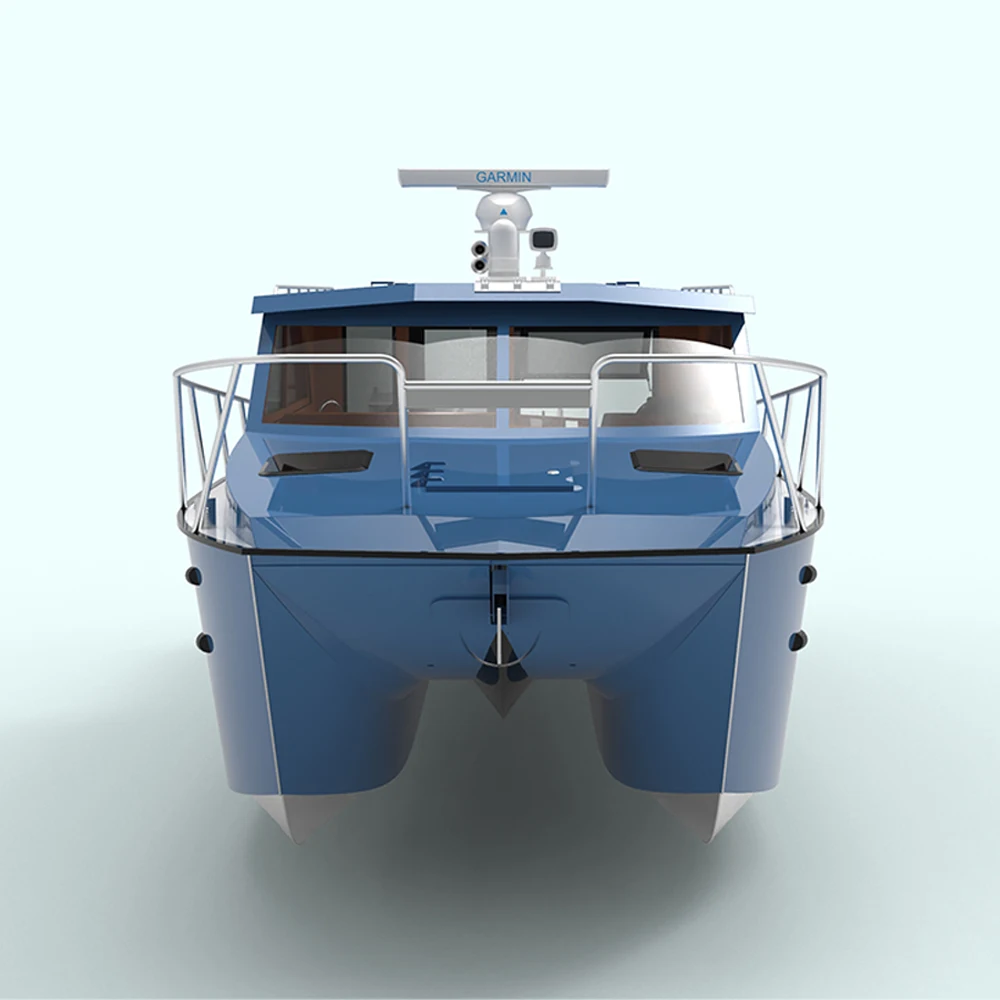 Gospel Boat 11m high speed Catamaran customized fishing boat