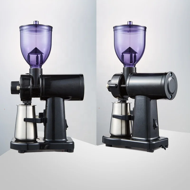 D-500N Electronic Burr Coffee Bean Grinder for ABS Plastic Adjustable Large Capacity Grinding Machine