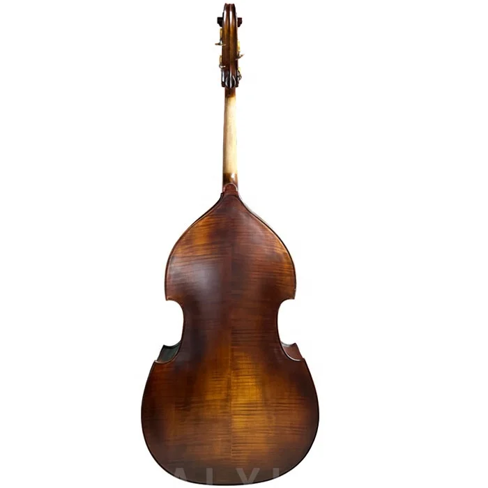 Selling Master Professional Flame Maple Solid Wood rockabilly upright double bass 3/4
