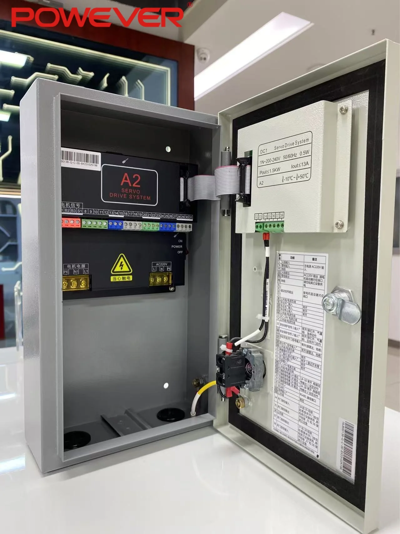 750Вт высокоскоростной бесщеточный серводвигатель постоянного тока: прецизионный привод 2500 об/мин с электромеханическим тормозом для автоматических дверей