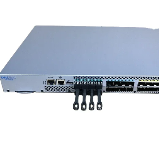 NEW Brocade G610  DS-6610B 24-Port 8-Active 32Gb FC DS-6610R-B-L 33R2G+8SFP DellEMC DS-6610B 32Gb/s Fibre Channel Switch