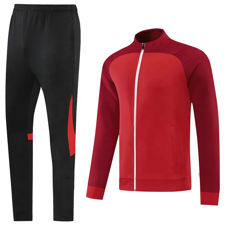 Team Sport Winter  Football Jackets With Pants Soccer Tracksuit Football Tracksuit Set Uniforms