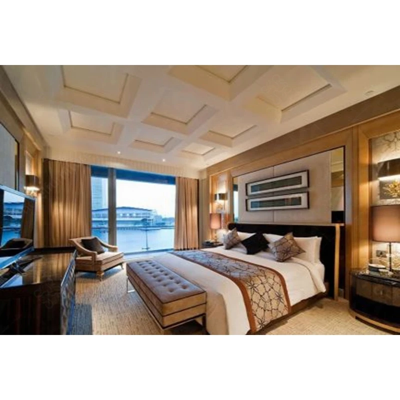 
High quality hotel bedroom furniture set for 5 star hotel rooms 