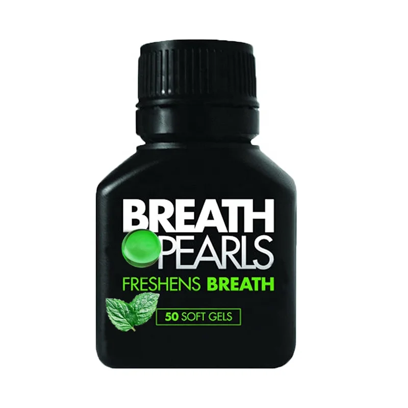 Seamless technology soft gel mint candy long lasting fresh breath pearl with no sugar no alcohol sugar free liquid mint balls