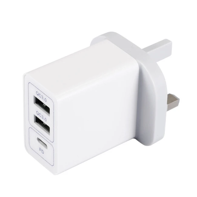 Eu us uk 36w двойной usb qc зарядное устройство быстрое зарядное устройство pd type-c usb адаптер