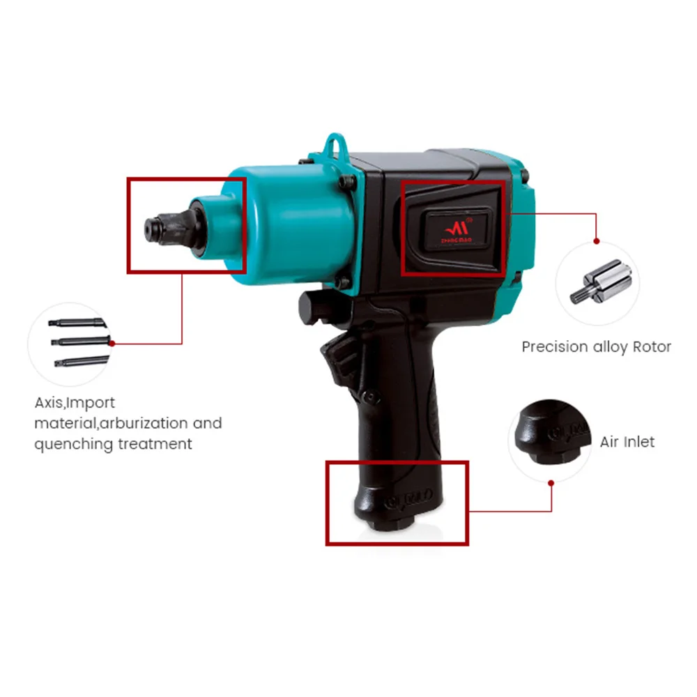 Cheap Car Repair 5pcs Air Compressor Impact Drive Pneumatic Tool Kit