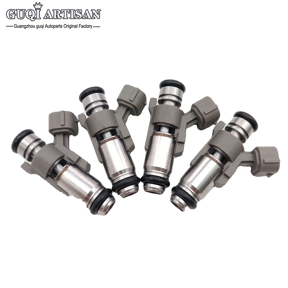 GUQI ARTISAN 4pcs/Lot Original Fuel Injector IPM019 MD75112219 504328430 805009297100 For Chery QQ 0.8 Peugeot 206 207 307