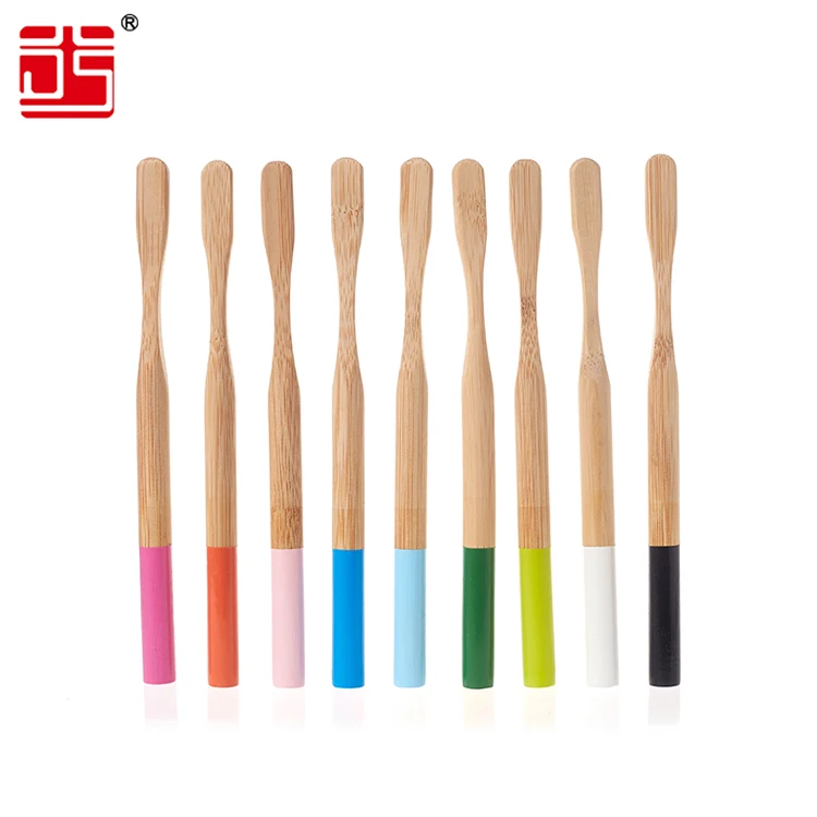 Bambu Handle No Plastic Eco Natural Bristle Charcoal Bamboo Toothbrush For Hotel Use Dental Kit