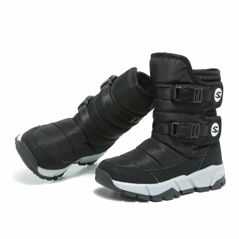 
New Style Fashion Shoes Design Warm Children Snow Boots Kids Winter Boots 
