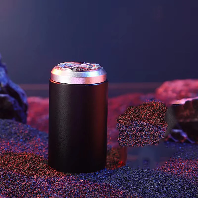 Logo Custom Shaver Grooming Kit Pocket Size Washable Skull Electric Waterproof Men Beard Razor shave kit