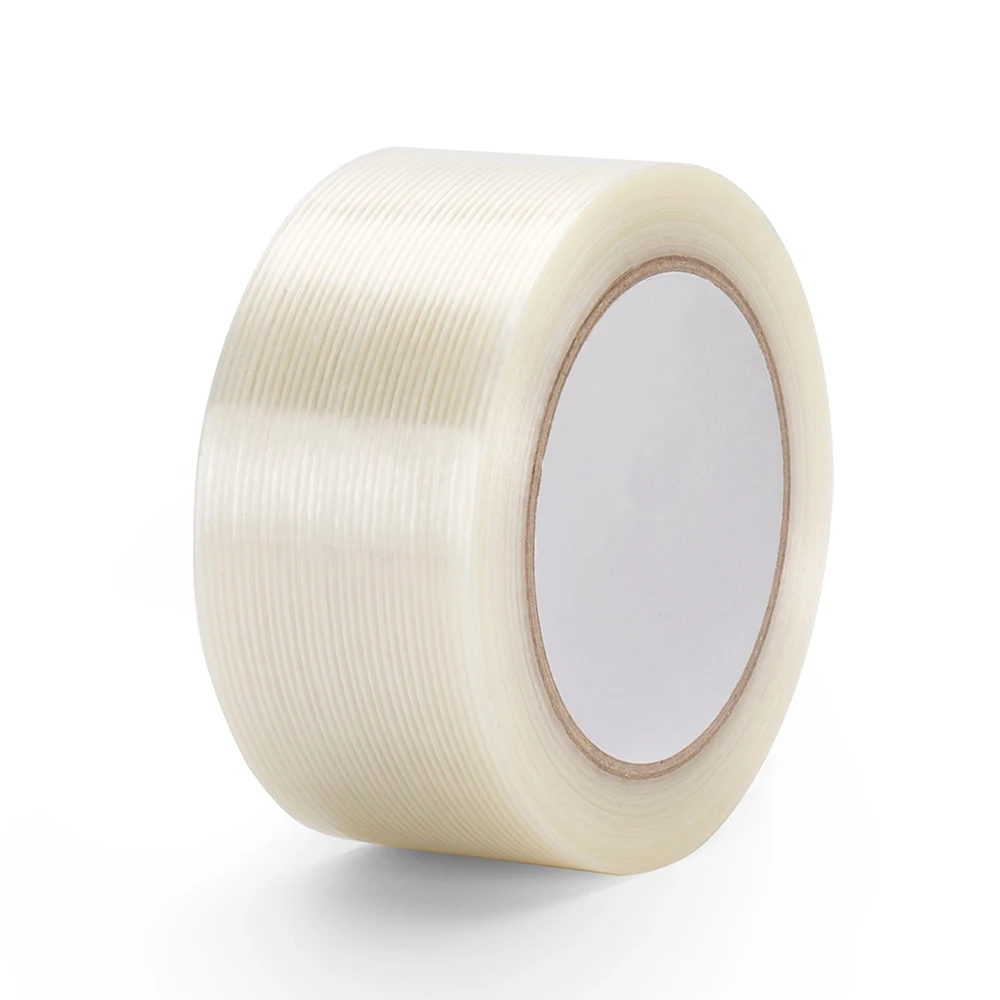 0.1mm Thickness Boudling and Boxing Sealing Tape Mono-Directional Filament Tape