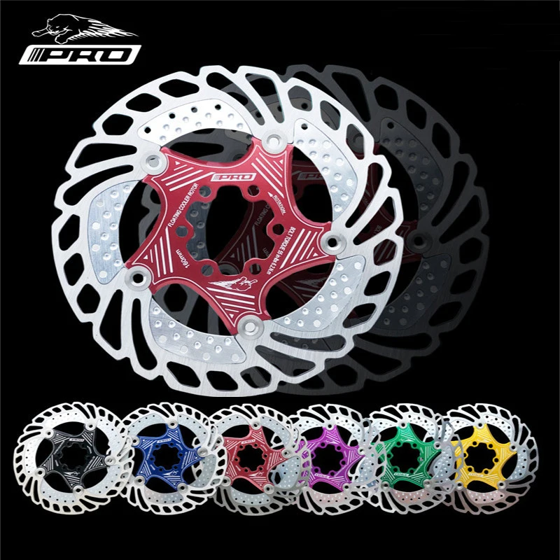 Bicycle Cooling Floating Disc snail floating disc brake rotor MTB bike parts