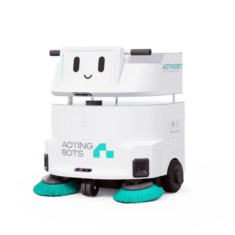 2024 Mi City New Commercial Electric Autonomous Sweeper Dust Cleaning AI Technology Robot floor Scrubber dryer