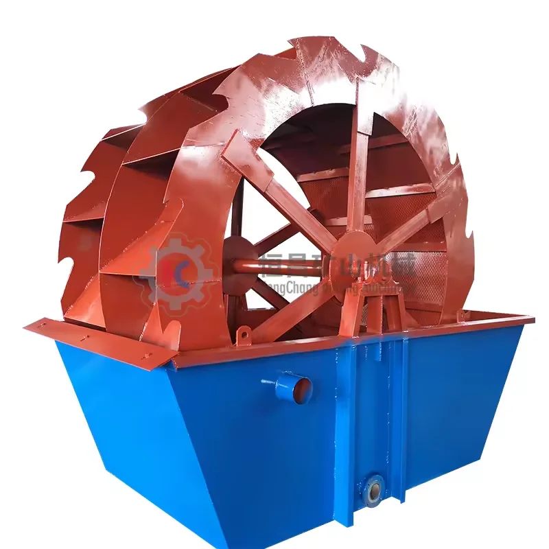 Large Scale Mining Wheel Bucket Sand Washing Machine Tungsten Sea Sand Quartz Sand Filtration Cleaning Desliming Equipment