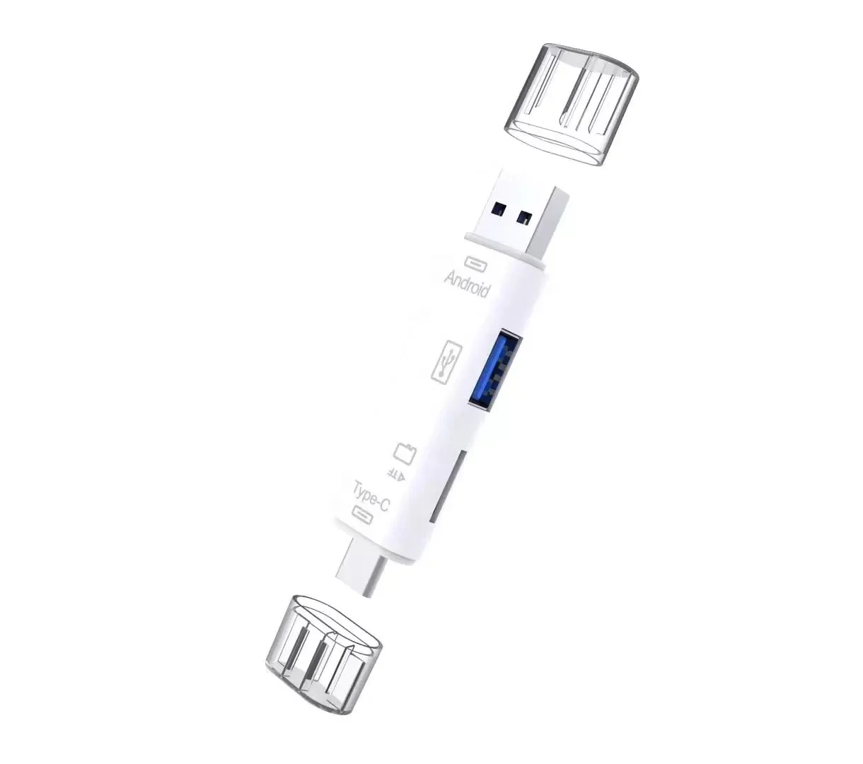  Лидер продаж 2020 Переходник USB 3 1 Type-C папа-USB 0 OTG TF SD мама