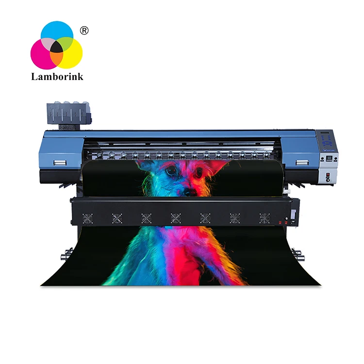 Best price 64 inch large format sublimation printing digital textile printer with double printhead