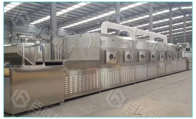 Microwave Drying Food BSF Larvae Production Process Machine Mealworm Shrimp Sea Cucumber Meat Dryer Equipment