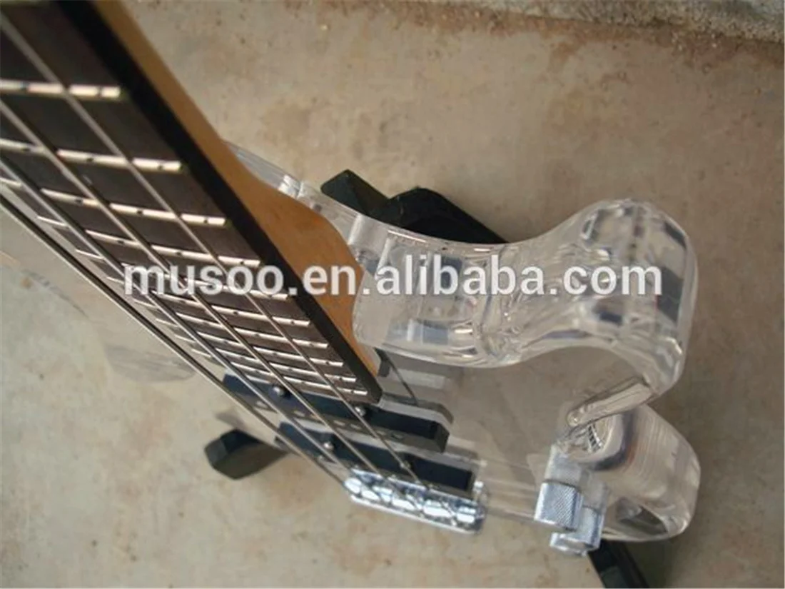 Musoo brand electric guitar Bass Guitar Traditional Strat-style body Locking Tuners(MB07)