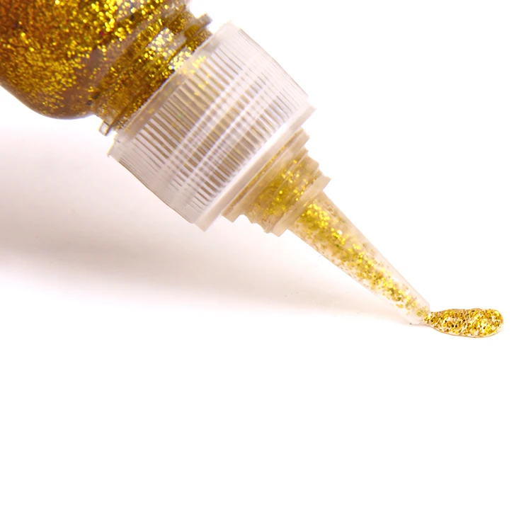 High Quality School Children DIY Craft Glitter Glue Non-toxic Art Glitter Glue Set For Drawing