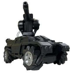2022 New arrival Tank Fight Water Bullet Launch 2.4G Remote Control Car 360 Degree Spin RC Car Toys For Kids