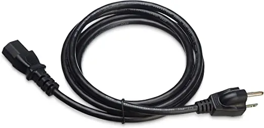 Wholesale US Plug AC Computer Power Cable C13 Copper Cord For Electric Machine pc power cable for hair straightener