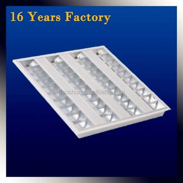 High quality T8 T5 2x2ft 2x4ft electronic ballast 2x40w 3x40w led grille lamp