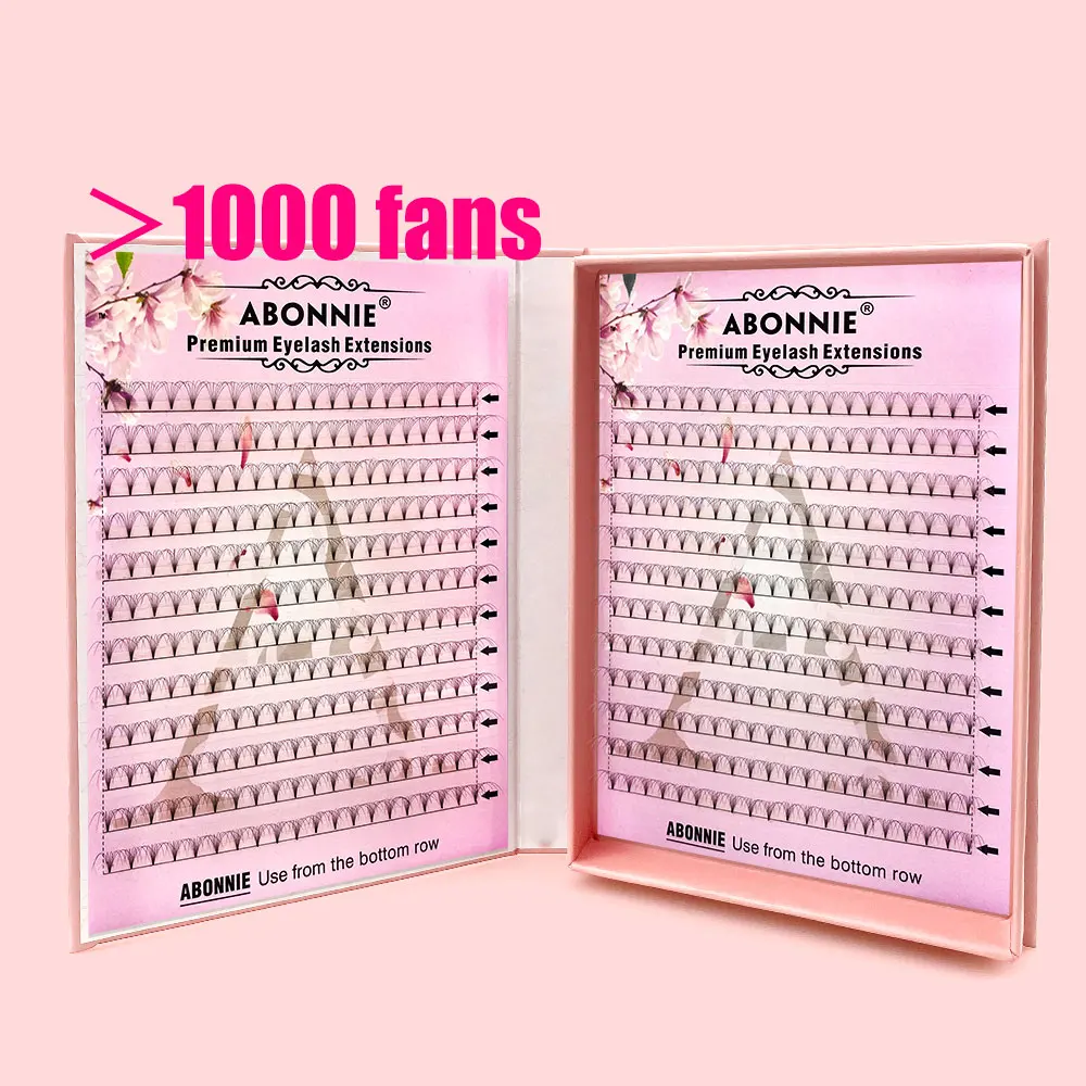 3d, 4d, 5D, 7d, 10d, 15 мм, термоскрепленные, русский объем, веер для ресниц 0,07, 0,10, готовые веер для наращивания ресниц