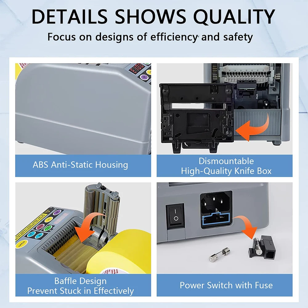 wholesale automatic auto tape sticker dispenser cut electric adhesive machine