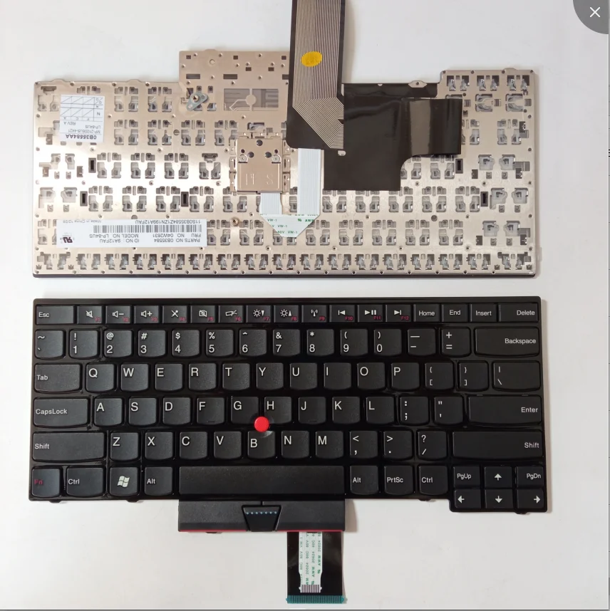 Keyboard Replacement for IBM ThinkPad Edge E430 E430C with Pointer with black frame US Original