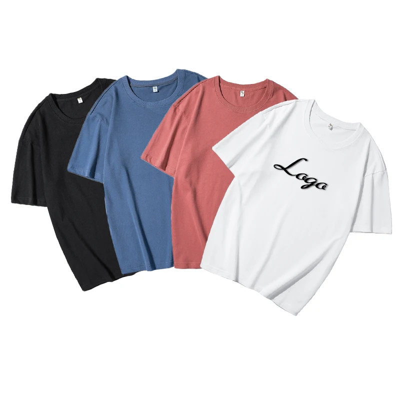
 Солнцезащитные очки с печатью логотипа на заказ Удобная Плотная хлопковая свободная футболка для мужчин T рубашки для мальчиков   (1600212918986)
