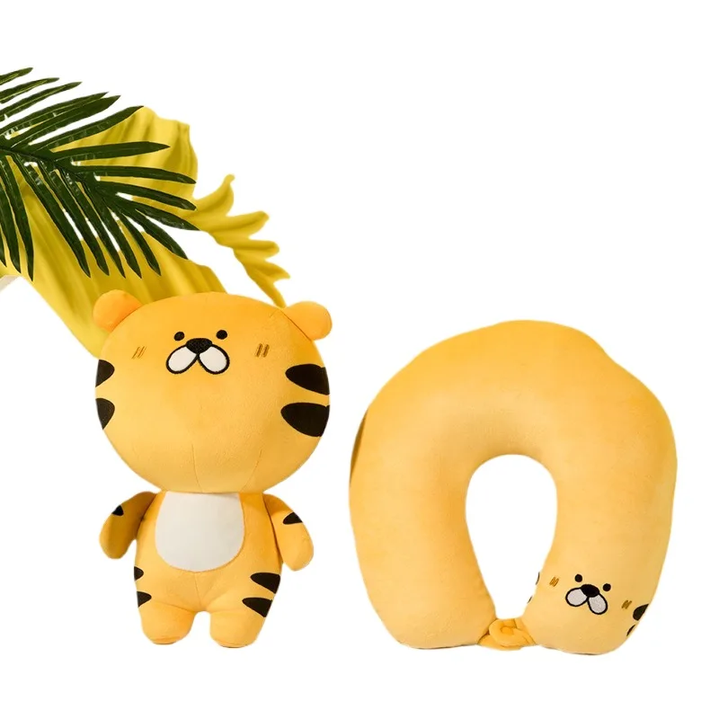 Animal Series foam particles slow rebound dual-use u-shaped travel neck pillow