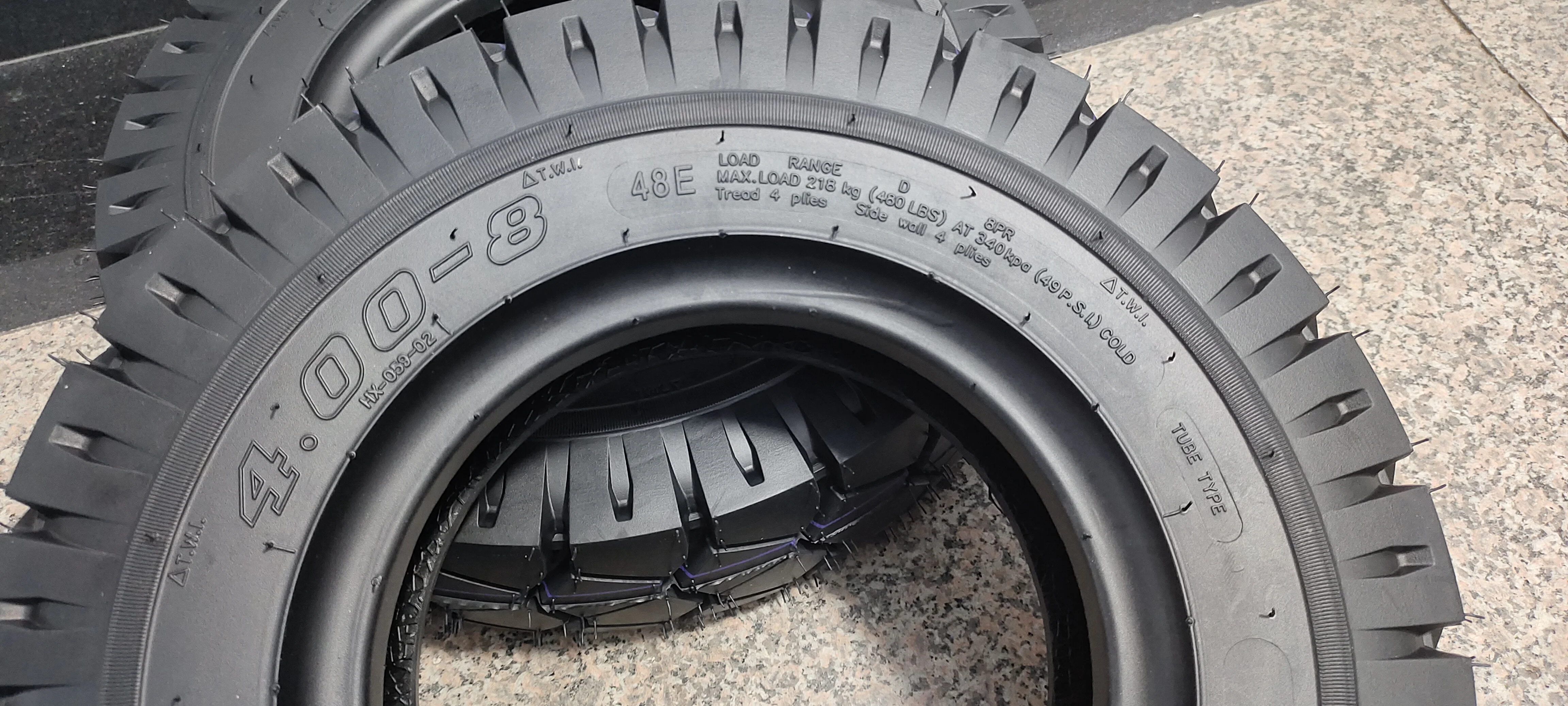 Indian Brand Original CEAT 400-8 Tire Bajaj Tire Tuk Tuk Tires 4.00-8