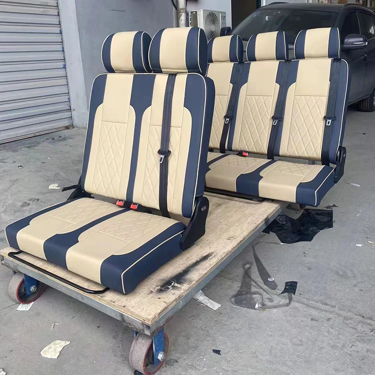 2024 AutoLiuMa Manufacturer Sales Auto Interior Accessories rear sofa recline bed seats leather car RV auto bed seat