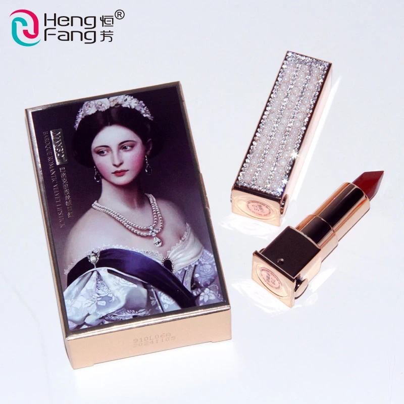 Hot Colors Makeup Easy To Color Smooth Texture Matte Diamond Star Lipstick