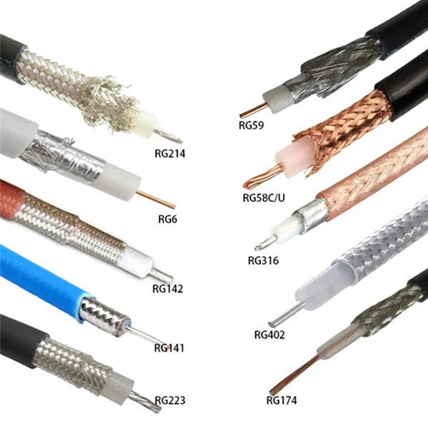 Flexible Rg6 Coaxial Cable For Tv F Type Push To Connect Coax Rg6 F Connector Male Type Crimp Rg58 Rg6 Rg59 Rg-6/U R
