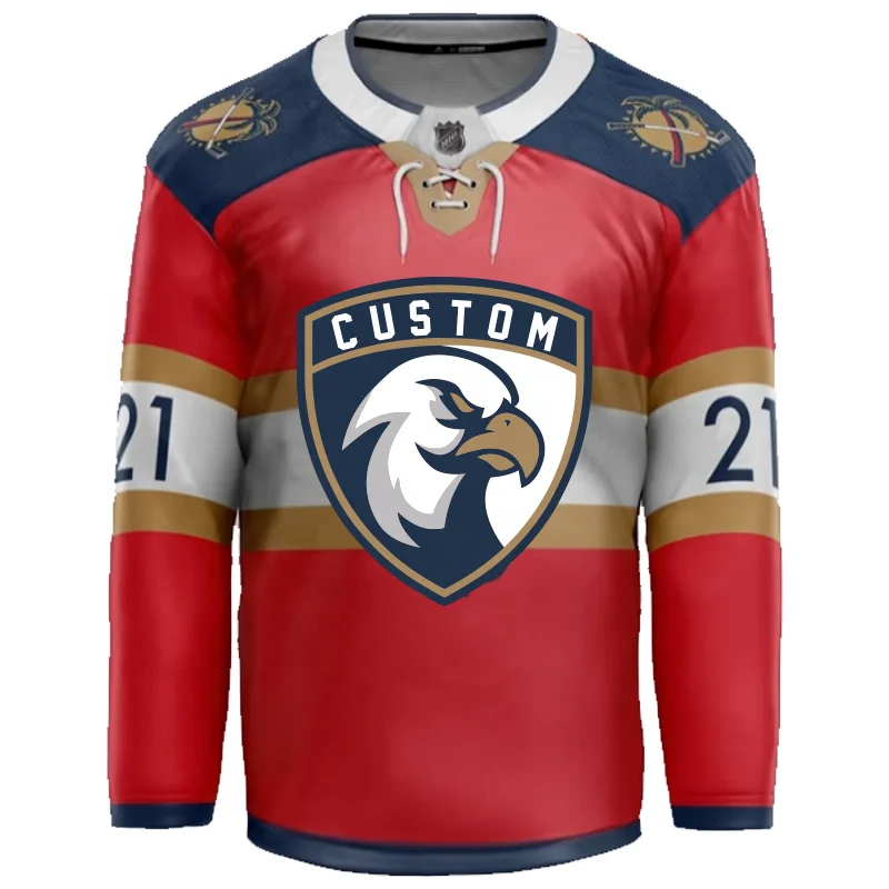 oversized lightweight customized college ice hockey jersey Quick-Dry custom reversible hockey and ice hockey jersey sublimated