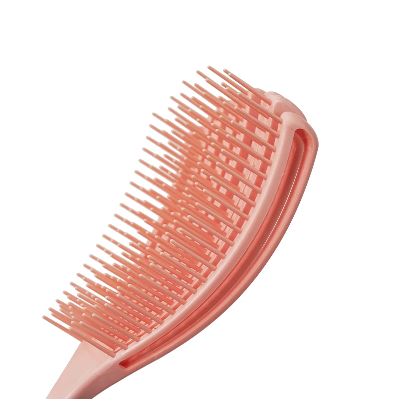 Shell Elastic Plastic Detangling Brush Detangling Hair Combs Hair Detangler Brush For Hair