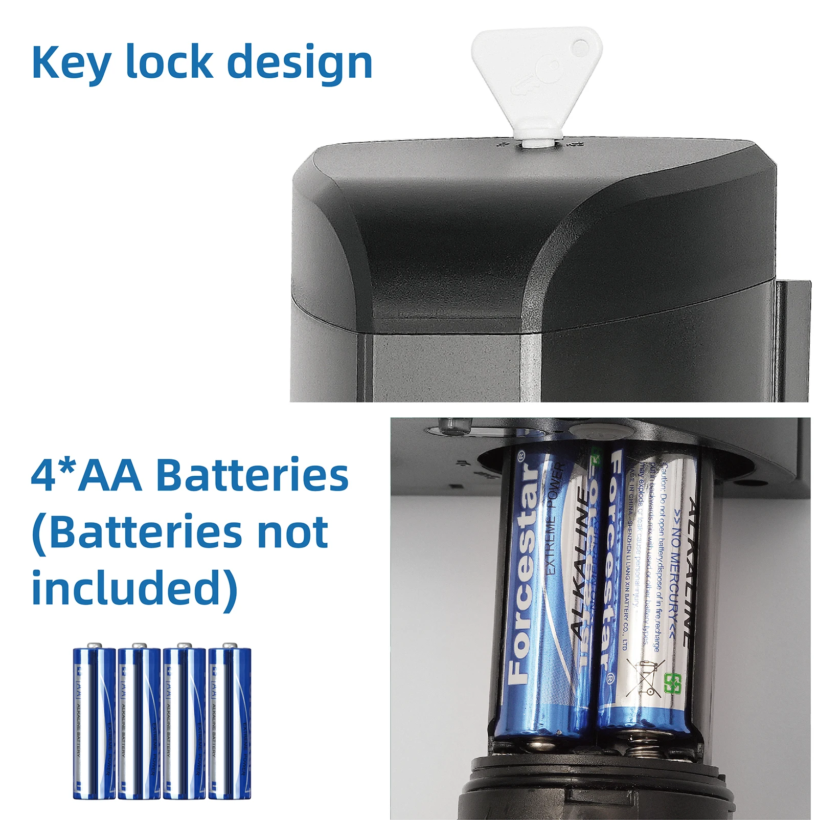 Factory OEM&ODM 700ML Smart Plastic intelligent Sensor Touchless sanitizer Liquid Soap Dispenser Automatic For office Kitchen