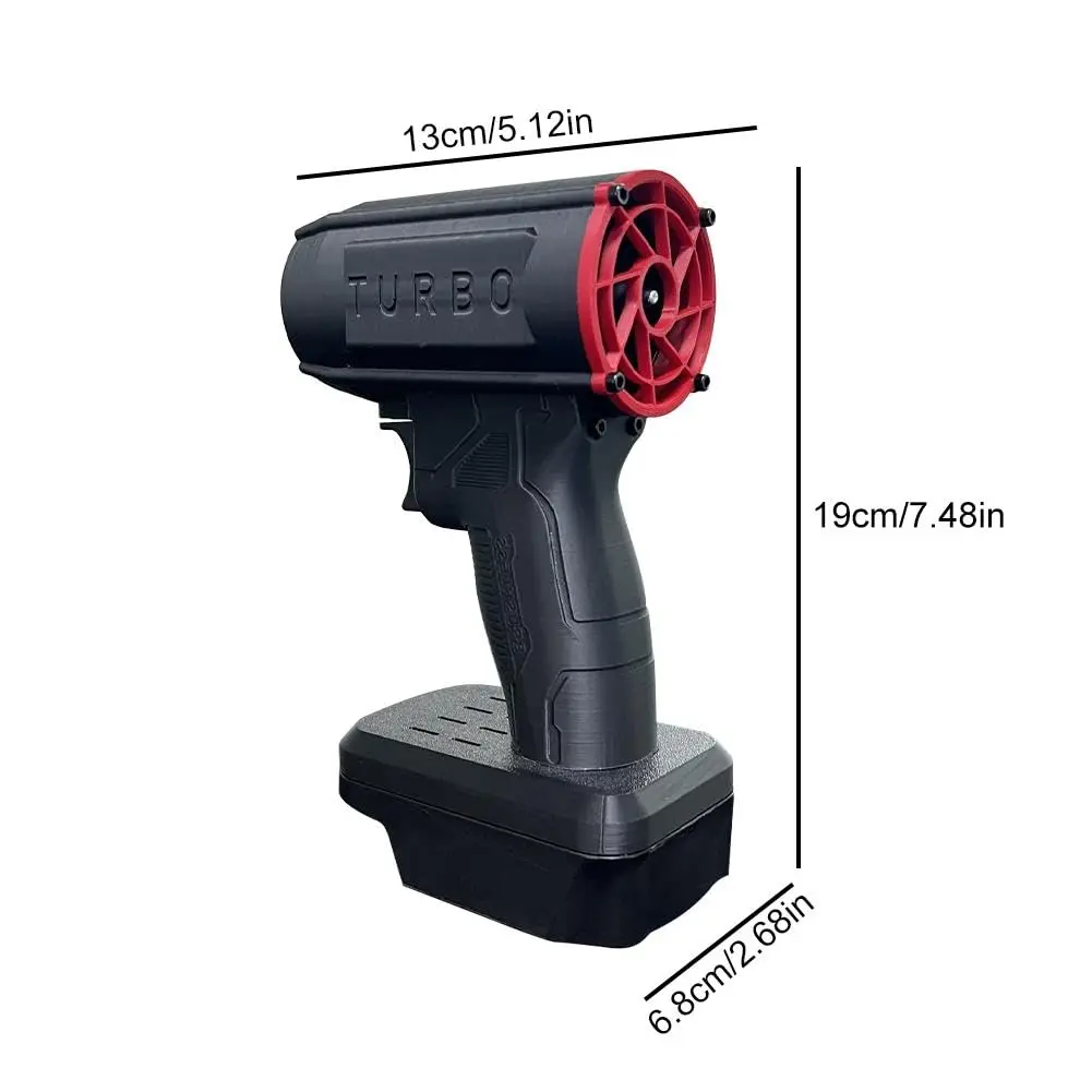 Jet Dry Blower Turbo Dryer Blower for Car 80000 RPM Wind Speed 50MM Super Electric Cordless Leaf Blower for Patio Cleaning