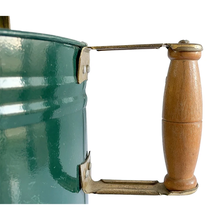 Factory new design 6L green clean galvanized metal long reach nozzle watering can