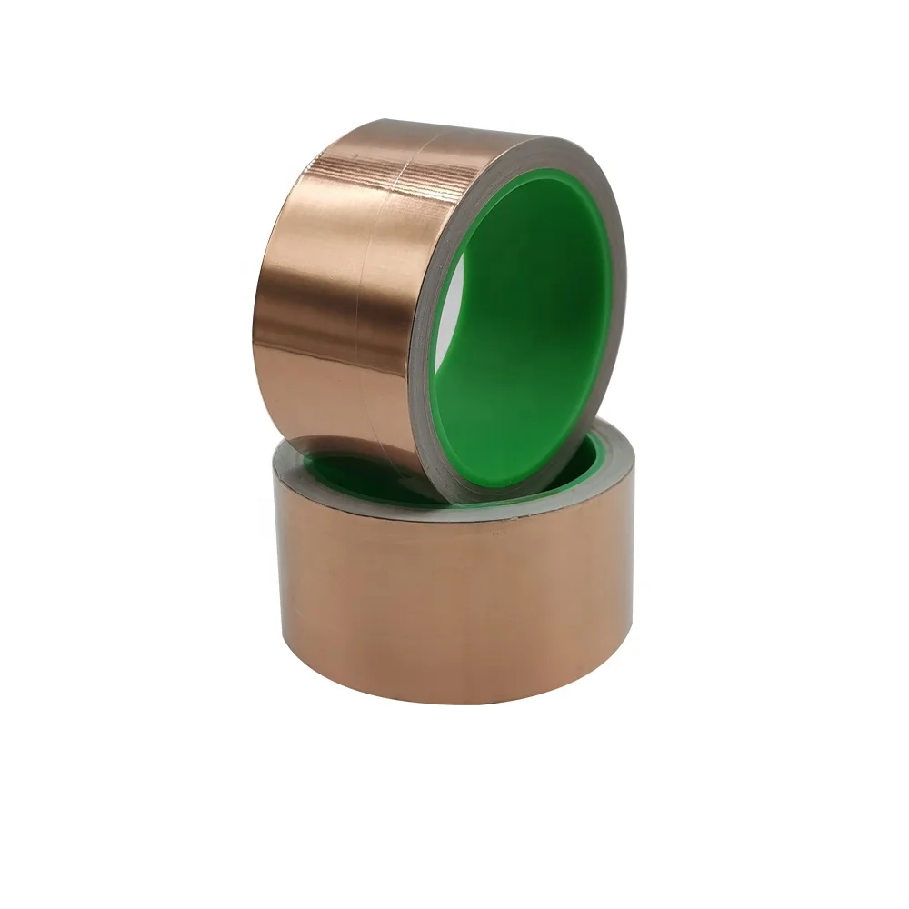 50MM*10M BoMei Brand Temperature Resistance  Copper Foil Adhesive  Tape
