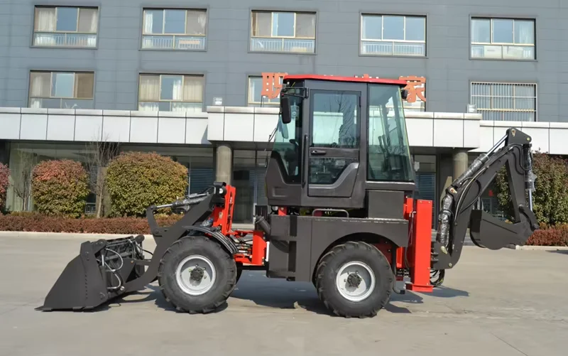 Высокое качество 1-2 5 тонн 4x4 колесный трактор экскаватор мини погрузчик для продажи