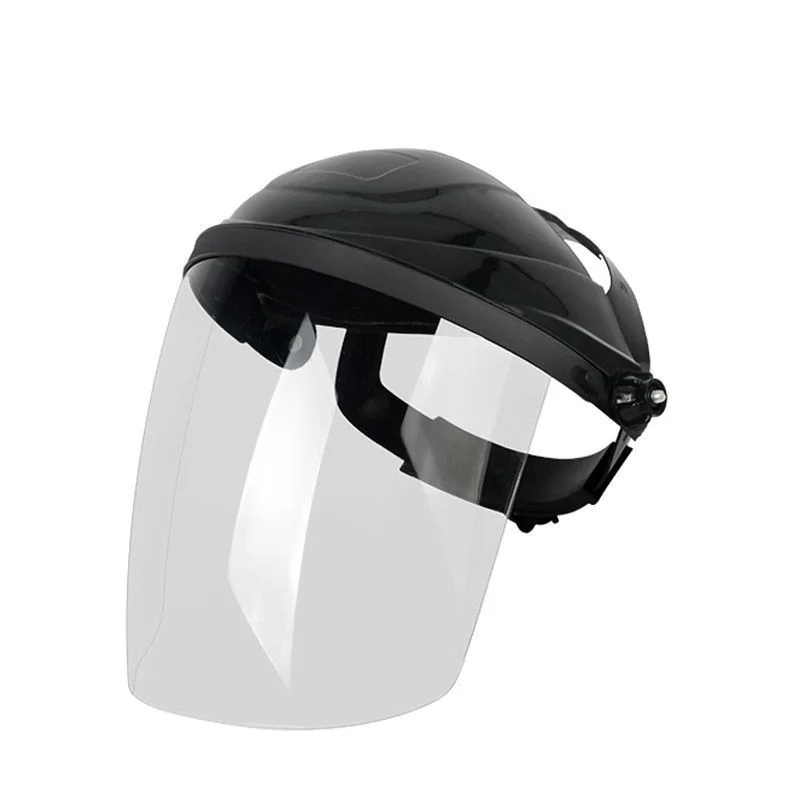 Factory Price Custom Portable Head Mounted PC Mask Custom Industrial Face Shields Wholesale Custom Portable Head Face Shields