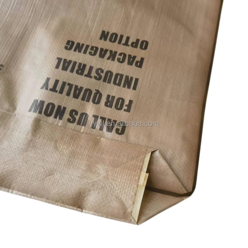 Hot sale 20kg 25kg 40kg 50kg Wpp portland cement bag pp package manufacturer