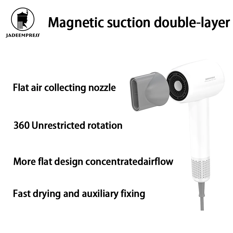 Newest Design Powerful Professional High Speed Brushless Motor Hair Dryer LED display 2024