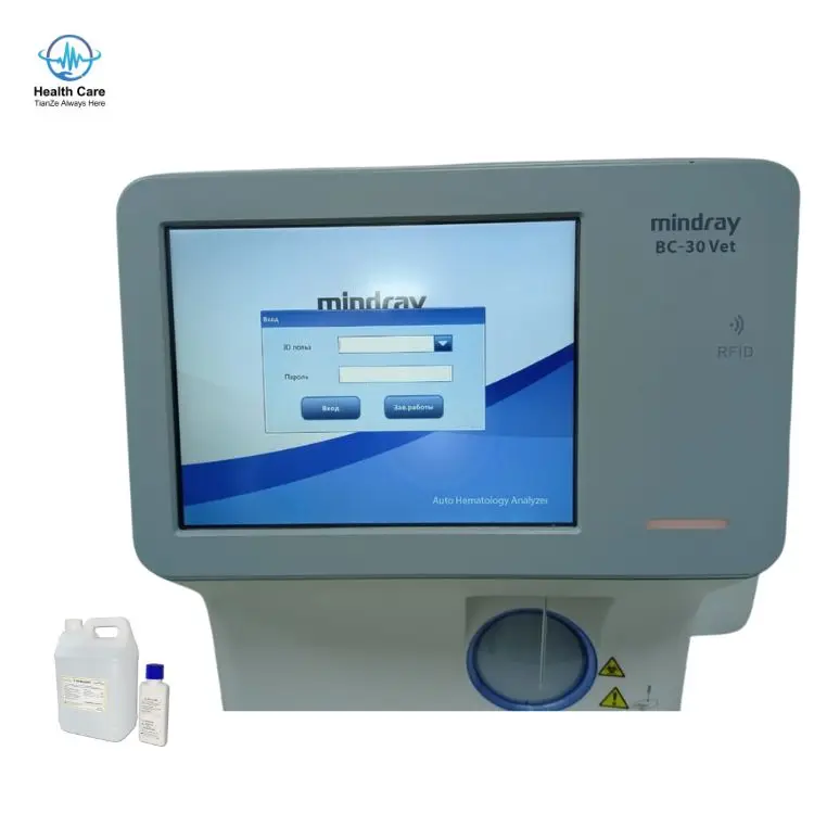 Mindray BC-30 Vet Auto Veterinary Hematology Analyzer Animal Blood Cell Analyzer BC-30 Vet Automatic Compact 4-Part