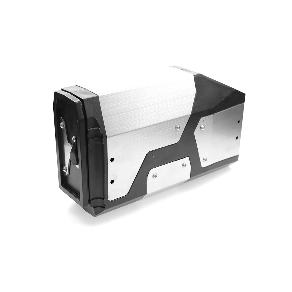 Universal Motorcycle Tail Box Tool Kit  For All Models Moto Scooter Aluminum Rear Case Waterproof Collision Resistance Trunk